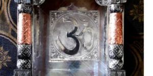 Alluminium Silver Plated Mandir