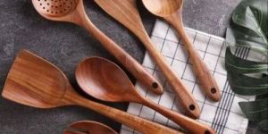 Wooden Cooking Spoon Set