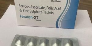 Ferrous Ascorbate, Folic Acid & Zinc Sulphate Tablets