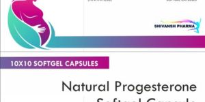 Natural Progesterone Softgel Capsules
