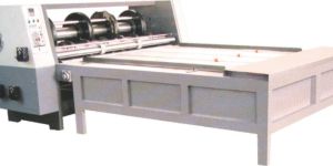 Chain Feed Combined Rotary Creasing and Slotting Machine
