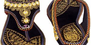Ladies Embroidered Slippers