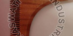 Handmade Neem Singlewood L Design Hair Comb