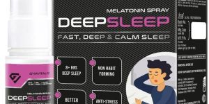 Men Women Gymvitals Deep Sleep Melatonin Oral Spray
