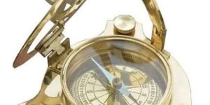 Brass Sundial Compass