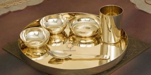 Kansa (Bronze) Thali Set