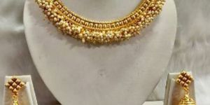 Micro Gold Necklace Set