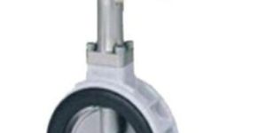 Pneumatic Actuator Operated Aluminium Wafer Type Centric Disc Butterfly Valve