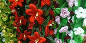 Artificial Garlands Hanging Leaves Bail