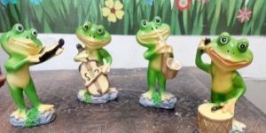 Polyresin Musical Frog