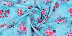Printed Georgette Fabric