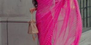 Chiffon Casual Wear Leheriya Saree