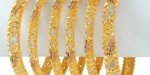 Ethnic Gold Bangles