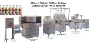 Flavoured Milk Packaging Line for PP Bottles