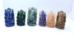 Crystal Ganesh Statue