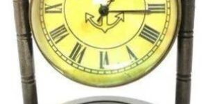 Antique Brass Table Watch