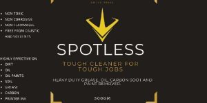 Spotless Tough Cleaner for Tough Jobs