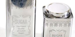 Steel Sugar Storage Box