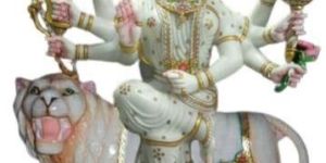 Marble Durga Statue