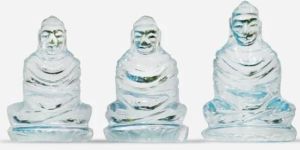 Clear Crystal Buddha