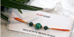 Malachite Beads Rakhi