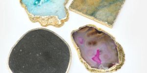 Natural Agate Coasters