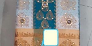 Brocade Zari Patta with Stone Work Sarees