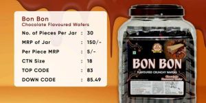 Bon Bon Chocolate Flavoured Wafers