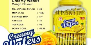 Mango Flavour Creamy Wafers