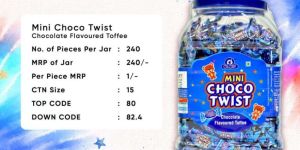 Mini Choco Twist Chocolate Flavoured Toffee