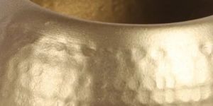 Hammered Bowl Planter