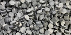 Black Buffalo Horn Button Blank