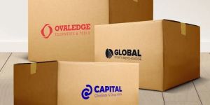 Brown Printed Paper Boxes