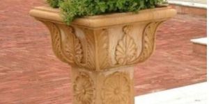 Sandstone Tulsi Pot