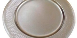 Decorative Silver Charger Plate