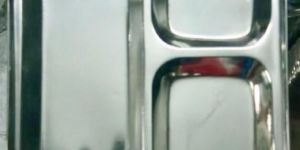 Aluminium Pav Bhaji Plate