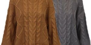 Ladies High Neck Wool Sweater