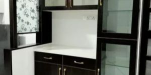 PVC Crockery Kitchen Cabinet