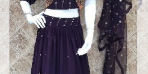 Hand Embroidered Lehenga