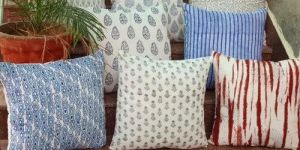 Printed Cotton Cushion Cover
