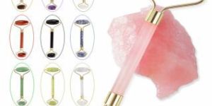 Crystal Stone Face Massage Roller