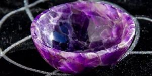 Amethyst Gemstone Bowl