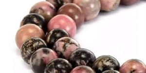 Natural Rhodonite Beads Mala