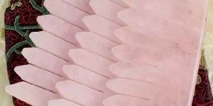 Rose Quartz Crystal Hair Comb