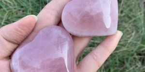 Rose Quartz Hearts
