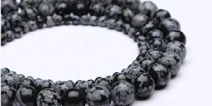 Snowflake Beads Mala