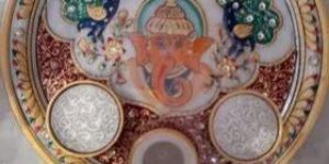 Marble Pooja Thali