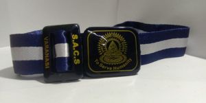 Satin Plastic School Belt