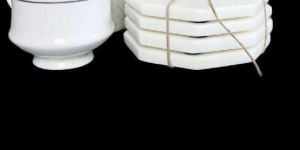 Octagon Marble Coasters