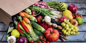 Paper Grocery Bag with Handles